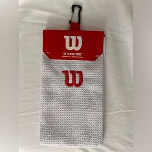 WILSON Microfiber Towel - White